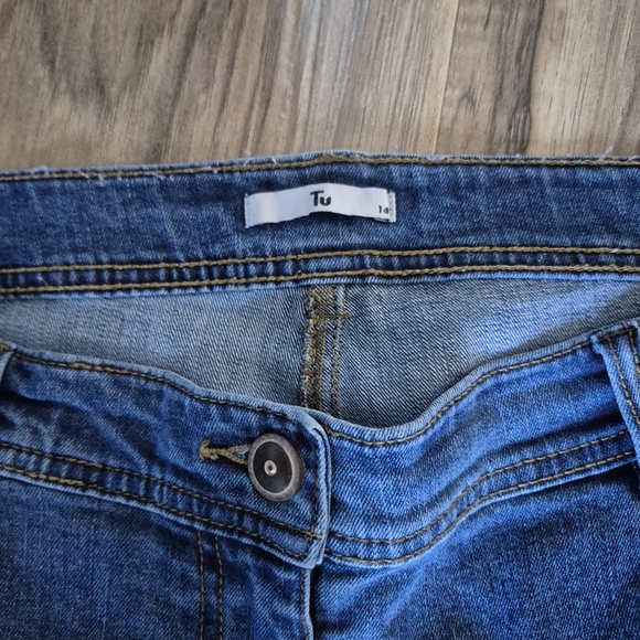 Tu Womens Jeans Size 14 R - Picture 2 of 8